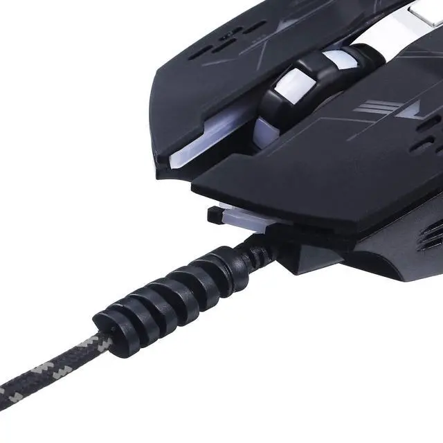Alt view image 4 of 7 - 24 Pcs Charger Cable Protector, Spiral USB Wire Protector,Black