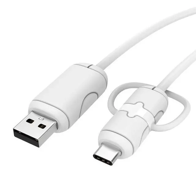 Alt view image 3 of 6 - 3 Set Charger Cable Protector USB-C Charging Cord End Protective Armor Case Heavy Duty Silicone Sleeve Teminal Tips Saver for Android Phone Smartphone Tablet Fast Charging USB Type-C Ports