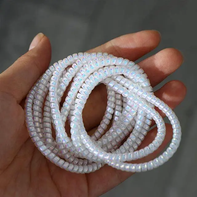 Alt view image 7 of 7 - 3Pcs Multicolored Cable Protector,1.55M Spiral Data Cable Protective Sleeve,Flexible Cable Wire Protector,Cable Sleeves for Phone Charge Cable, USB Data Cable Accessories and Supplies