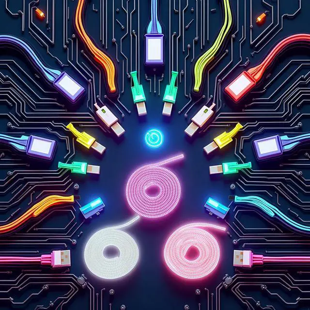 Alt view image 5 of 7 - 3Pcs Multicolored Cable Protector,1.55M Spiral Data Cable Protective Sleeve,Flexible Cable Wire Protector,Cable Sleeves for Phone Charge Cable, USB Data Cable Accessories and Supplies