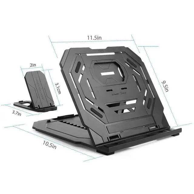 Alt view image 5 of 7 - Drawing Tablet Stand for 12-17 inch Drawing Display with 9 Angles