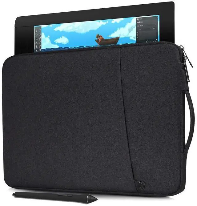 Main image of Graphics Drawing Tablet Sleeve Case for XP-Pen Artist 13.3 Pro/V2/ Artsit 14/12, Huion KAMVAS Pro 13 GT-133 Carrying Bag(Black)