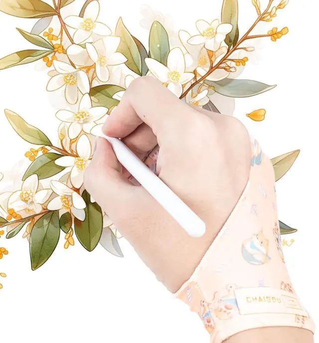 Main image of Artist Drawing Glove for Graphic Drawing Tablet, Fits Left and Right Hand