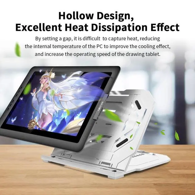 Alt view image 6 of 7 - Drawing Tablet Stand for 12-17 inch Drawing Display with 9 Angles