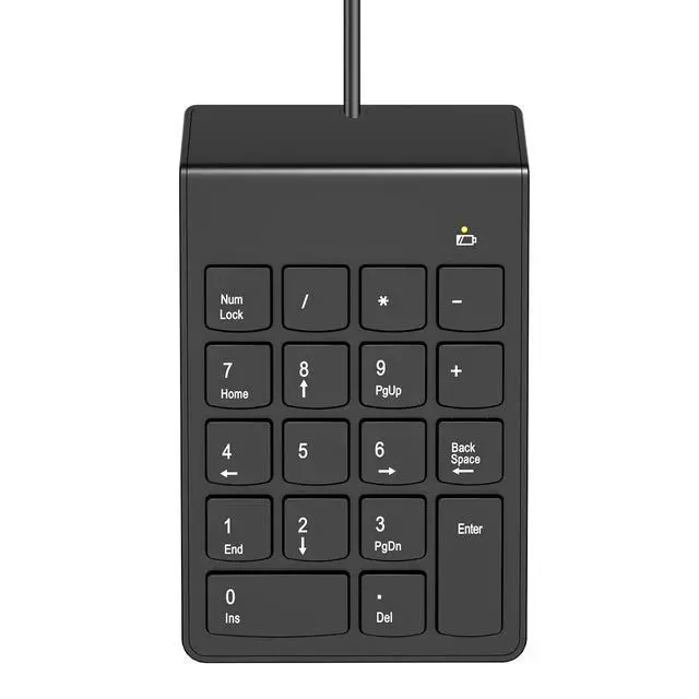 Alt view image 7 of 7 - USB Numeric Keypad Numpad Portable Slim Mini 10 Key Number Pad Keyboard for Laptop Desktop Computer PC, Compatible with ChromeBook Surface Notebook, Tax Accountant Calculate Office Travel & Home