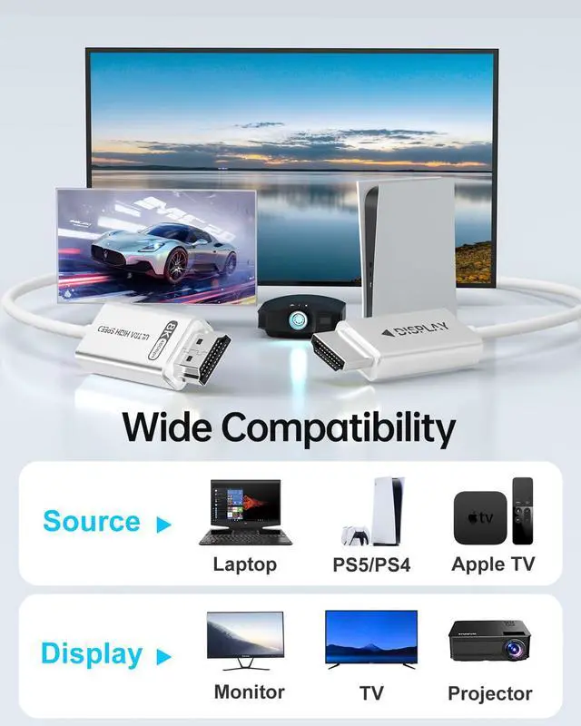 Alt view image 6 of 7 - Fiber Optic HDMI 2.1 Cable 16.5ft-48Gbps Ultra High Speed HDMI Cable,8K@60Hz 4K@120Hz,HDCP 2.3,Dynamic HDR-Compatible with RTX 4090,PS5, Box,Samsung TV,Projectors