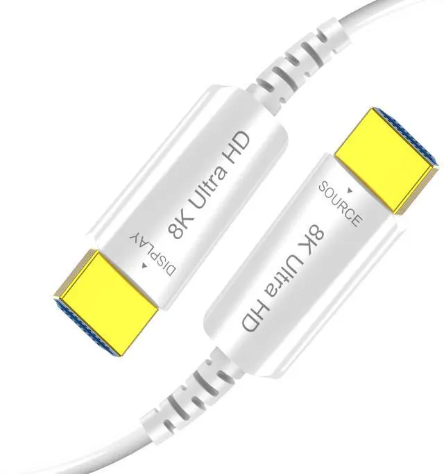 Main image of 8K Fiber Optic HDMI Cable 6 FT, 8K@60Hz 4K@240Hz, Thin Extra Long HDMI Cable 48Gbps Ultra High Speed, Dynamic HDR, eARC, HDCP 2.2&2.3, 3D, Compatible for PS4/5/Xbox/TV/Laptop/Monitor