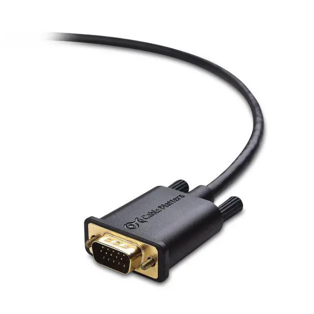 Alt view image 4 of 6 - DisplayPort to VGA Cable, DP to VGA Cable, 3ft