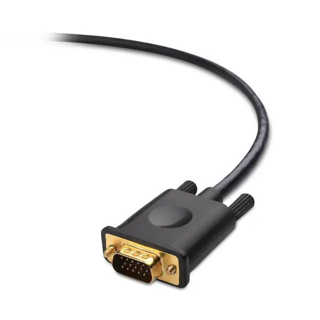 Alt view image 5 of 6 - DisplayPort to VGA Cable, DP to VGA Cable, 3ft