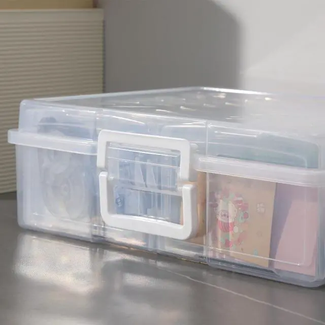 Alt view image 4 of 7 - Photo Storage Box and 16 Inner 4" x 6" Photo Storage Containers