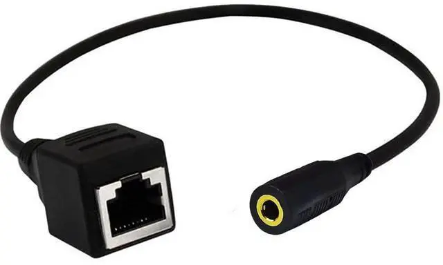 Alt view image 5 of 5 - Network 3.5mm to RJ45 Female Adapter - DC 3.5mm Male & Female TRRS 4 Pole Jack - Touch Screen Device & KTV Cable Adapter