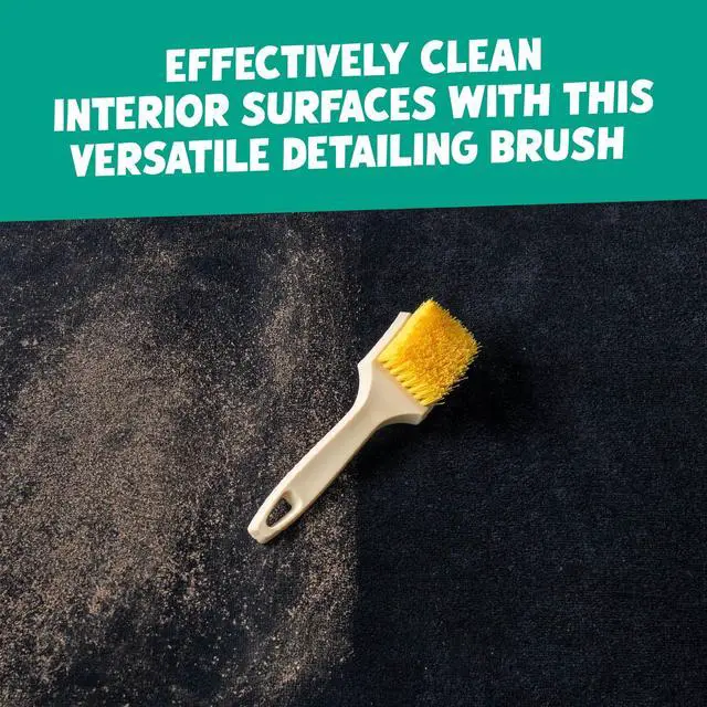 Alt view image 2 of 6 - Induro 7 Heavy Duty Car Carpet & Upholstery Detailing Brush