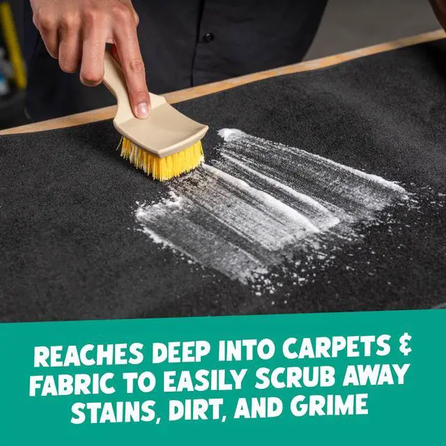 Alt view image 5 of 6 - Induro 7 Heavy Duty Car Carpet & Upholstery Detailing Brush