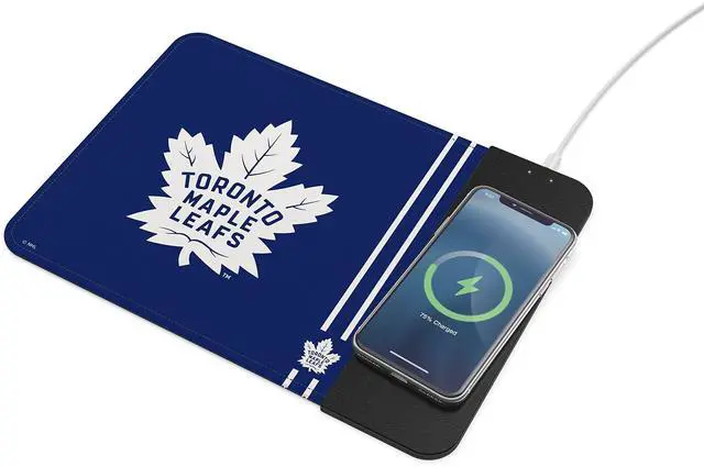 Main image of NHL Wireless Charging Mouse Pad, Toronto Maple Leafs