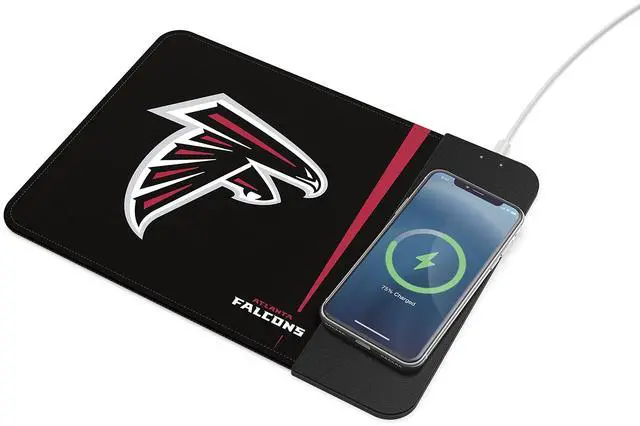 Main image of NFL Wireless Charging Mouse Pad, Atlanta Falcons