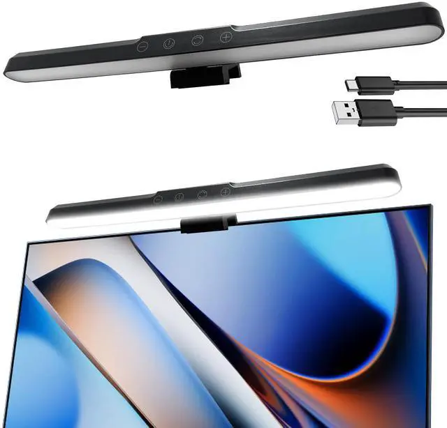Main image of Monitor Light Bar, Computer Monitor Lamp for Eye Care, Home Office (15.3")