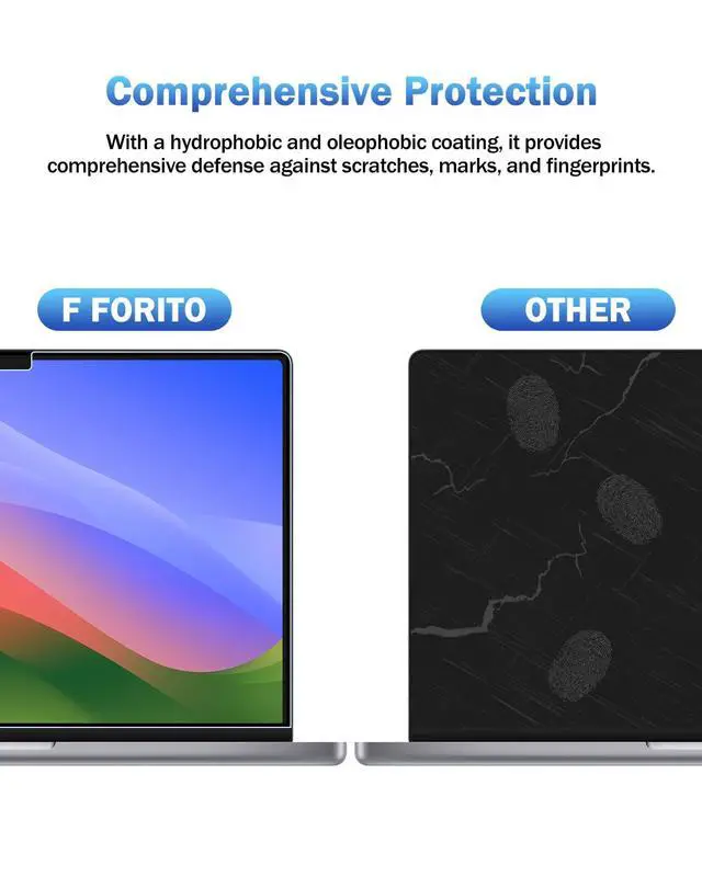 Alt view image 4 of 7 - 2-Pack for MacBook Air 15.3 inch Anti Blue Light Screen Protector