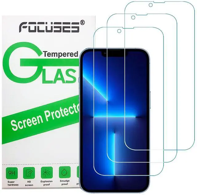 Main image of Screen Protector for iPhone 13 pro max iPhone 14 Plus Anti Blue Light Screen Protector Compatible with iPhone 14 Plus iPhone 13 pro max 3 Pack