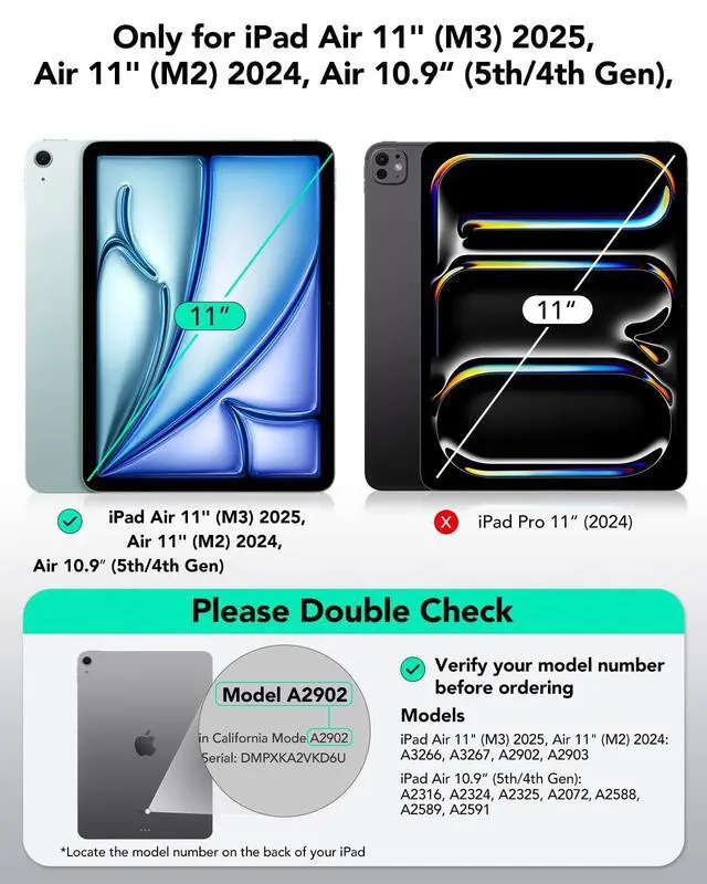 Alt view image 2 of 7 - Anti Blue Light Screen Protector for iPad Air 11-Inch M4/M3/M2