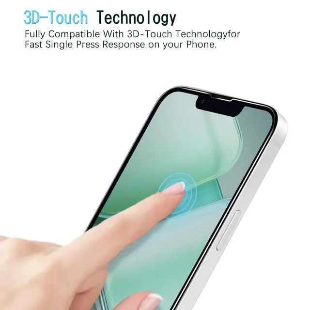 Alt view image 5 of 6 - Anti Blue Light Screen Protector for iPhone 17e/16e/14/13/13 Pro