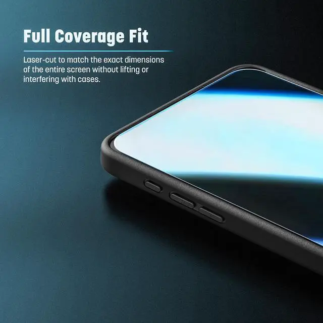 Alt view image 6 of 7 - for iPhone 17 Pro Screen Protector with Blue-Light Blocking, Scratchproof Tempered Glass (Easy Applicator Included)