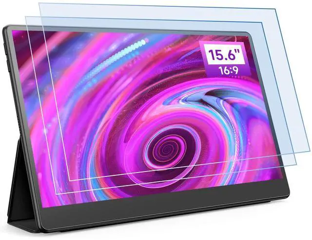 Main image of 2PC 15.6 in Anti Blue Light Laptop Screen Protector, Anti Glare Filter Film Eye Protection Blue Light Blocking Screen Protector for 15.6" Display 16:9