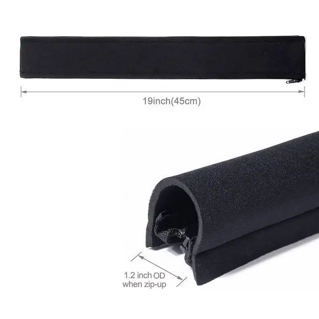 Alt view image 7 of 7 - 4 Pack Cable Management Sleeve 19-20 Inches -Black