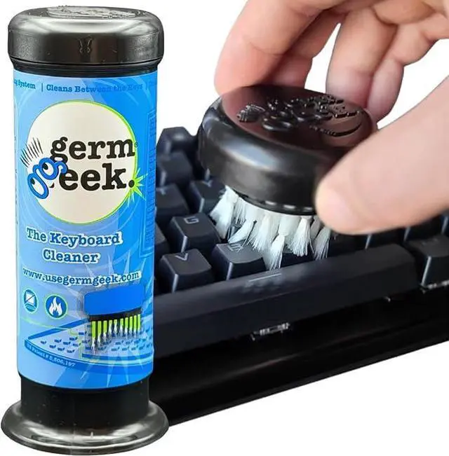 Main image of Keyboard & Electronics Cleaning Kit | Patented Precision Brush | Multi-Purpose Tool for Laptop Phone & AirPods | USA-Made, Eco-Friendly & Safe Computer Cleaner
