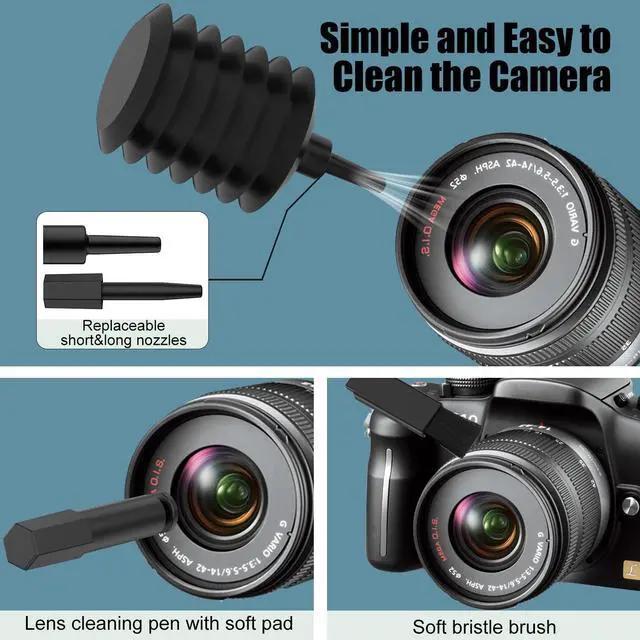 Alt view image 5 of 7 - 20 in 1 Multifunctional Cleaner Kit for Electronic Devices (Black)