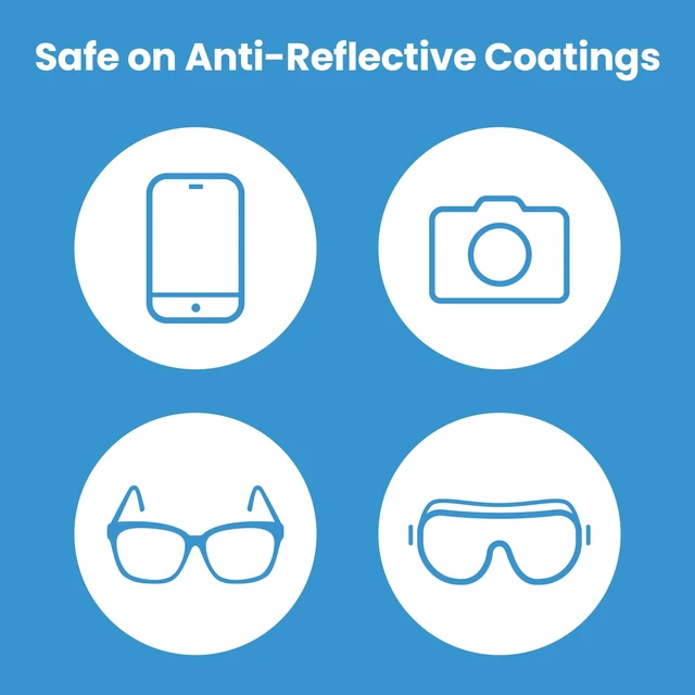 Alt view image 4 of 7 - 210 Count Lens Wipes for Eyeglasses, Eyeglass Cleaning Wipes Pre-moistened Individually Wrapped Scratch-Free Streak-Free Eye Glasses Cleaner Wipes for Sunglasses, Camera Lens, Screens