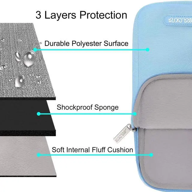 Alt view image 3 of 6 - Laptop Case 13.3 inch, 13-13.3 inch Laptop Sleeve Bag with Pocket