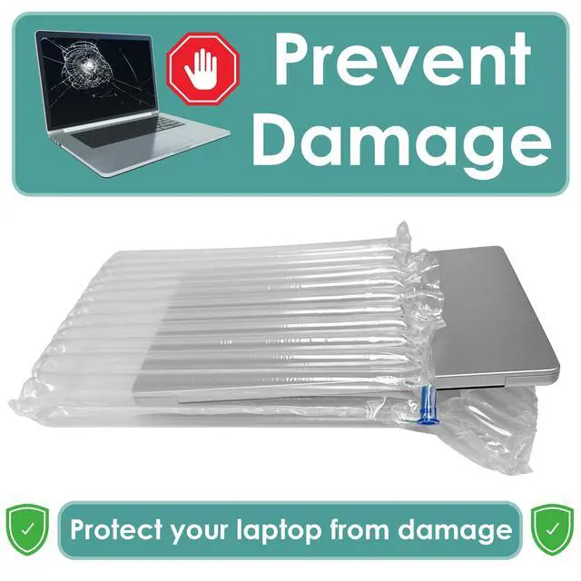 Alt view image 5 of 6 - Inflatable Laptop Protective Bags, 10 Pack, Fits 14-16 Inch