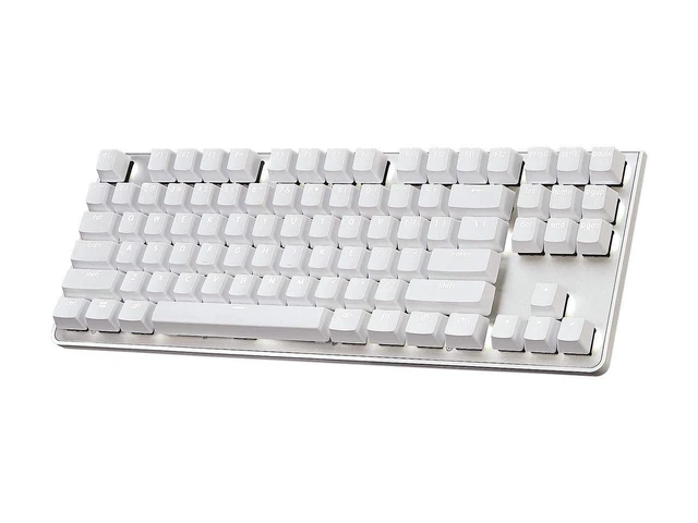 Alt view image 3 of 5 - USB KM360 Professional Tenkeyless Mechanical Keyboard, Cherry MX Red, ABS Dual Injection Keycap, (White)