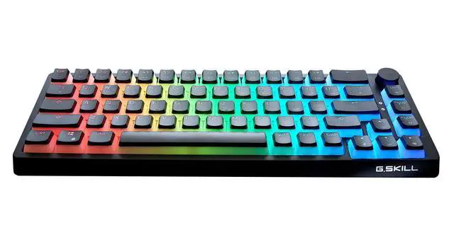 Alt view image 3 of 6 - KM250 RGB 65% (67-Key) Mechanical Keyboard, PBT Dual Injection Keycap (Black)