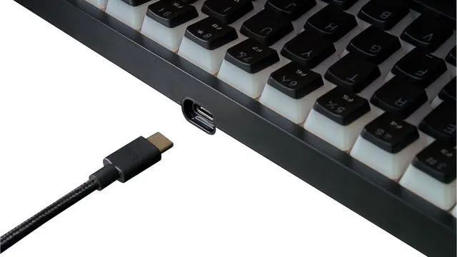 Alt view image 6 of 6 - KM250 RGB 65% (67-Key) Mechanical Keyboard, PBT Dual Injection Keycap (Black)