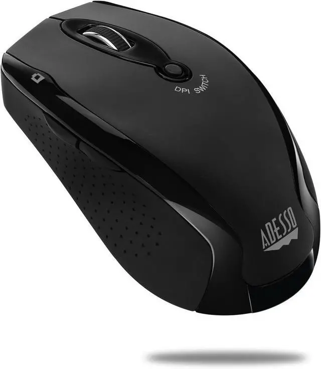 Alt view image 3 of 7 - iMouse M20B - Wireless Ergonomic Optical Mouse, Black