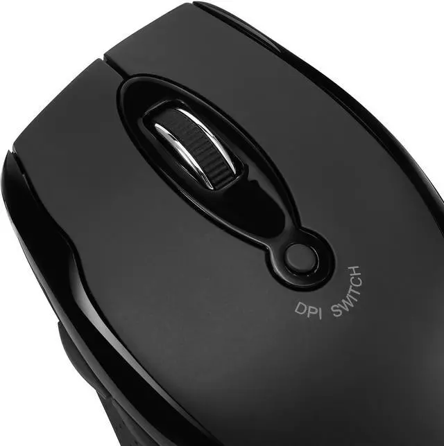 Alt view image 5 of 7 - iMouse M20B - Wireless Ergonomic Optical Mouse, Black