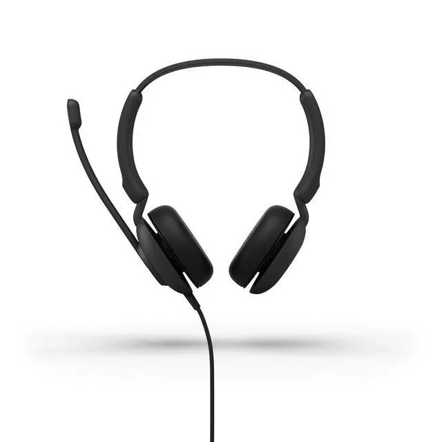 Alt view image 4 of 6 - Evolve 10 Wired Headset with Noise-Cancelling Microphone for PC/Laptop Use, Easy USB-A Setup, TCO Certified, Lightweight Design, Inline Call/Volume Controls for Online Meetings, Black