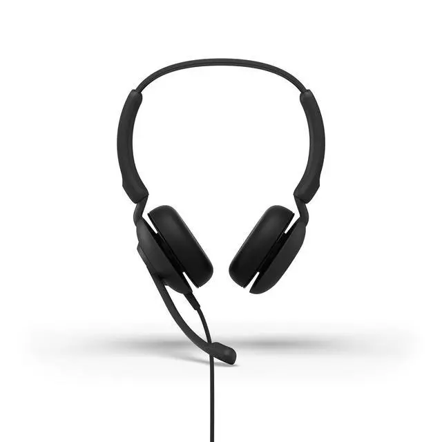 Alt view image 5 of 6 - Evolve 10 Wired Headset with Noise-Cancelling Microphone for PC/Laptop Use, Easy USB-A Setup, TCO Certified, Lightweight Design, Inline Call/Volume Controls for Online Meetings, Black