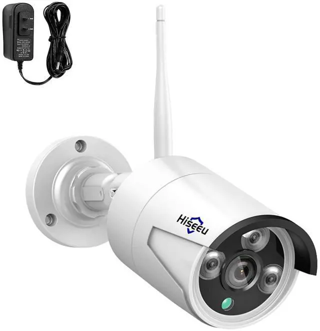 Main image of Camera Add on 3MP Outdoor Wireless Security Camera, Waterproof Outdoor Indoor 3.6mm Lens IR Cut Day & Night Vision with Power Adapter, Compatible 10CH Wireless Security Camera System