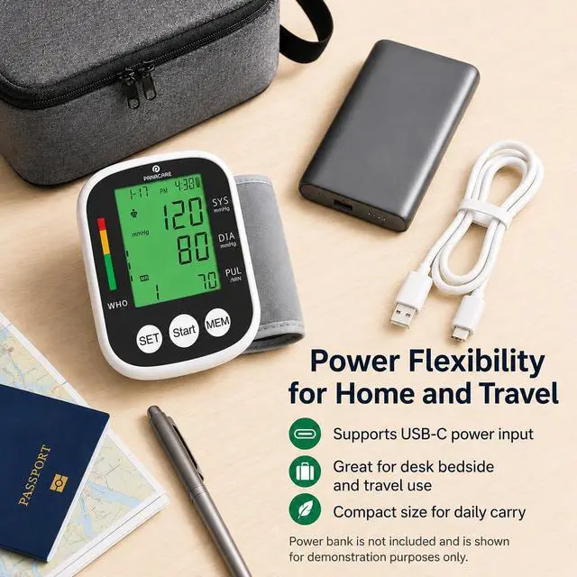 Alt view image 6 of 7 - FDA-Cleared Wrist Blood Pressure Monitor for Home Use