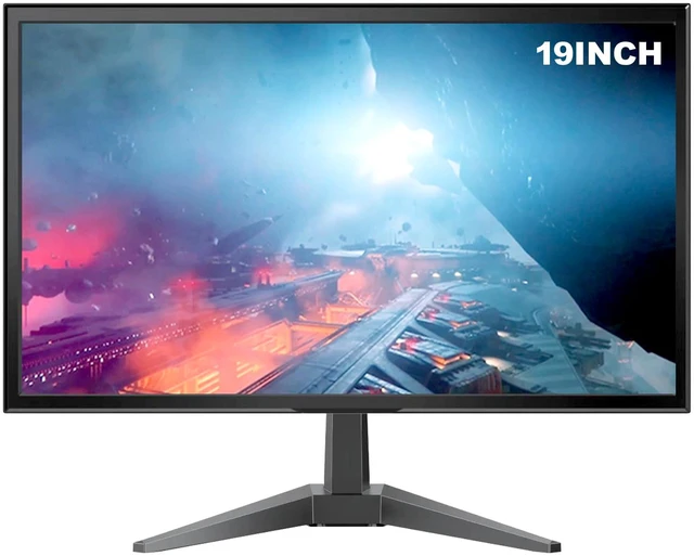 Main image of 19 inch HD (1400 x 900) Monitor, 60Hz with Audio Refresh Rate, HDMI x1,Small Thin Monitor for laptops, Computers and desktops,LED Display, VGA/HDMI Connection Audio Out