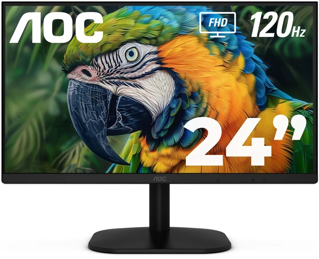 Main image of 24B35H3 24" IPS Full HD (1920 x 1080) 120Hz LED Monitor, Adaptive Sync, VGA & HDMI, Flicker-Free, Low Blue Light, HDR Ready, VESA, Tilt Adjust, Eco-Friendly