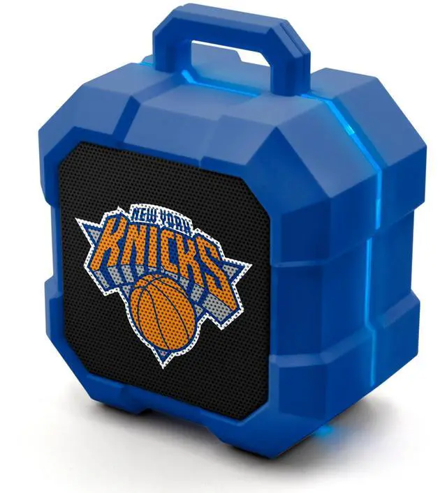 Main image of NBA Shockbox LED Wireless Bluetooth Speaker - Water Resistant IPX4, 5.0 Bluetooth with Over 5 Hours of Play Time - Small Portable Speaker - Officially Licensed NBA, Perfect Home & Outdoor Speaker