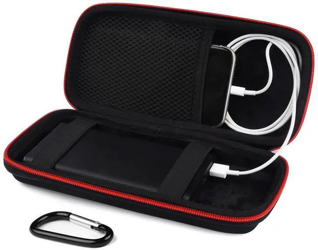 Main image of Power Bank Hard Travel Case Medium Compatible RAV Power 26800/20100/20000mAh, Anker Power Core 26800mAh/ PowerCore +26800mAh, INIU 10000mAh and Miady 10000/15000mAh (Medium Black)