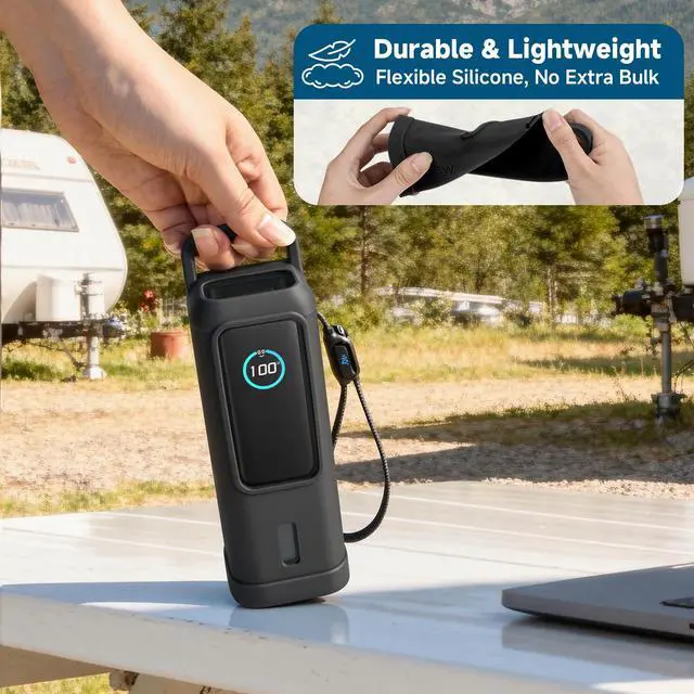 Alt view image 5 of 7 - Silicone Case for Anker Laptop Power Bank (2,5000mAh, 165W)