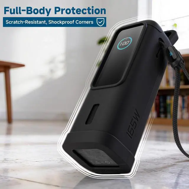 Alt view image 6 of 7 - Silicone Case for Anker Laptop Power Bank (2,5000mAh, 165W)