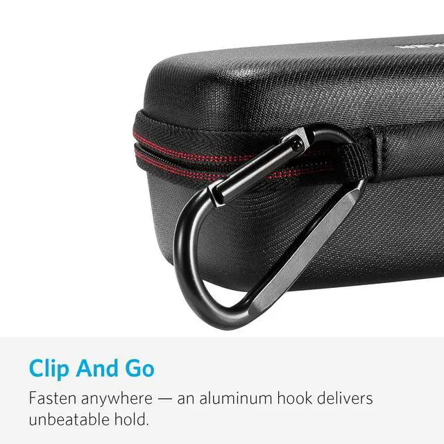 Alt view image 5 of 7 - SoundCore Official Travel Case (for SoundCore 2 Speaker/737 Power Bank) - PU Leather Premium Protection Carry Case
