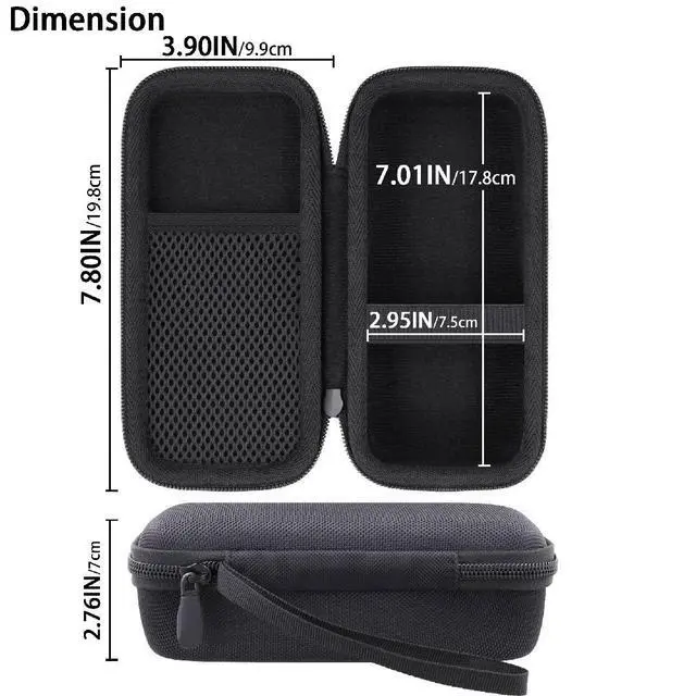 Alt view image 6 of 7 - for Anker 25,000mAh Laptop Power Bank, Hard Travel Case Compatible with Anker Zolo A1695 Power Bank 25K 165W, Case Only (Black Case)