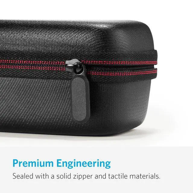 Alt view image 6 of 7 - SoundCore Official Travel Case (for SoundCore 2 Speaker/737 Power Bank) - PU Leather Premium Protection Carry Case